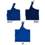تاپ بندی زنانه فرنوش | ۱۰ رنگ متنوع | سایز L تا XXL | نخ پنبه‌ای نرم و راحت - Image 12
