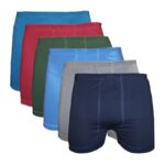 شورت مردانه پادار نخ پنبه اعلا  بسته 3 عددی - Image 5